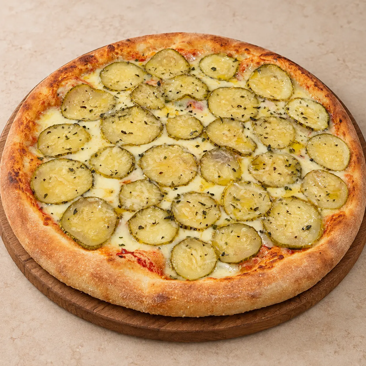 Pizza Abobrinha da Casa da Fornace Helvécia