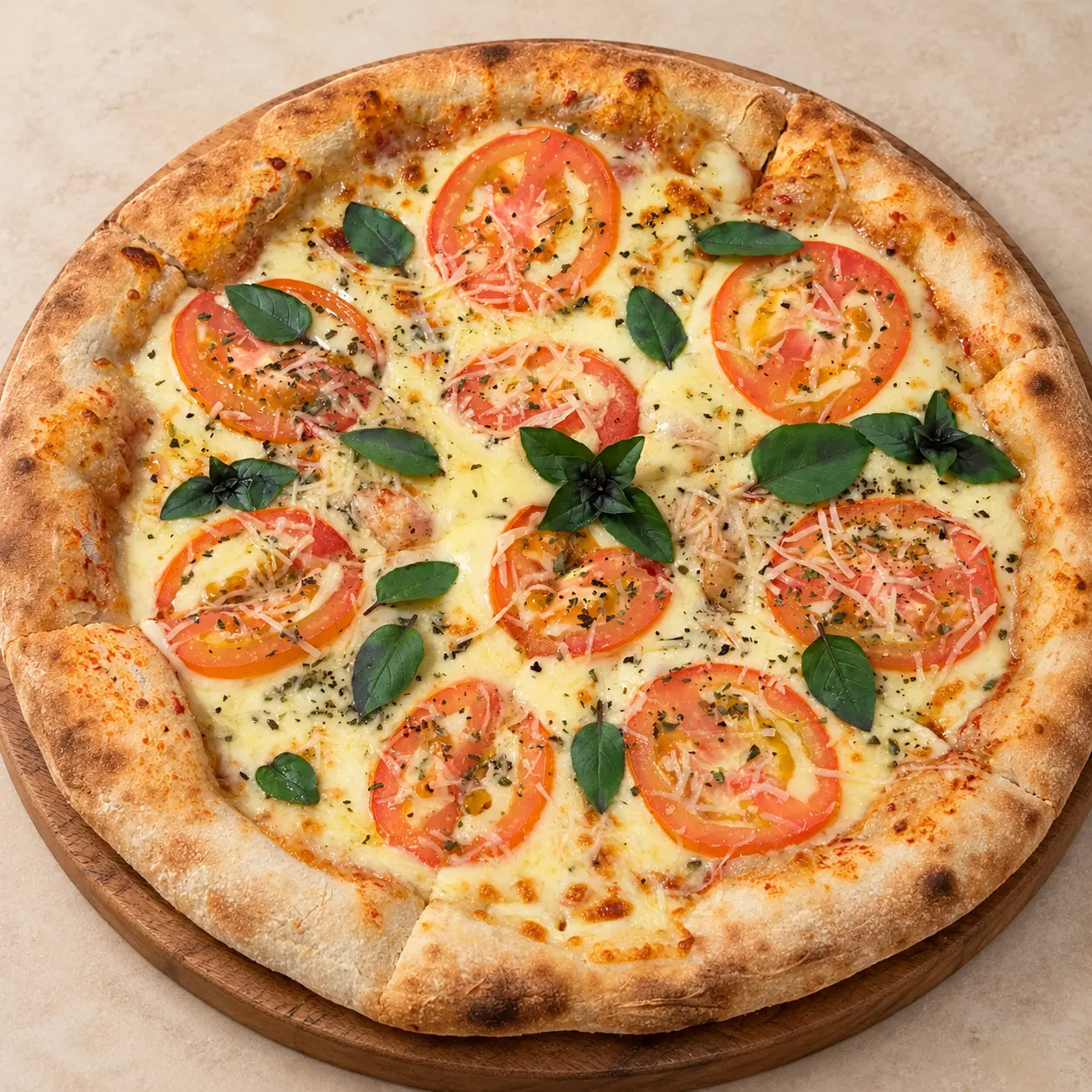 Pizza Marguerita Tradicional da Fornace Helvécia